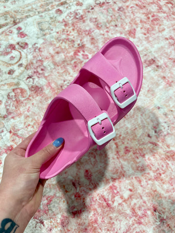 Gentry Comfy Slides - Pink