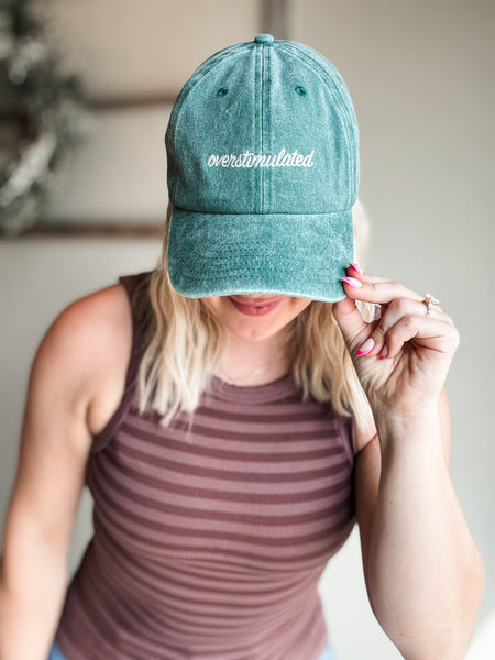 Embroidered Baseball Cap - Green