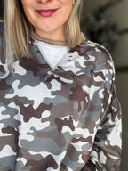 Ashlyn Camo Pullover