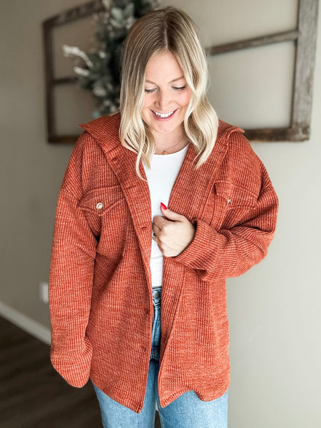PREORDER Sayer Ribbed Shacket