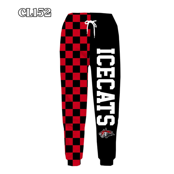 PREORDER Spiritwear Checkered Split Leg Bottom - ICECATS
