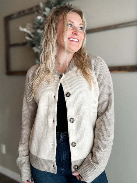 Campus Cutie Varsity Cardigan