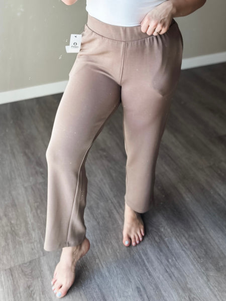 Laguna Cropped Pants - Taupe