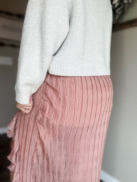 Sonora Pleated Ruffle Skirt