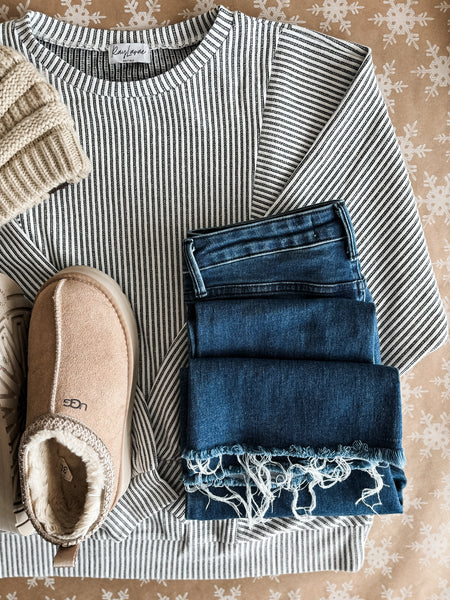 PREORDER Lauren Ribbed Knit Top