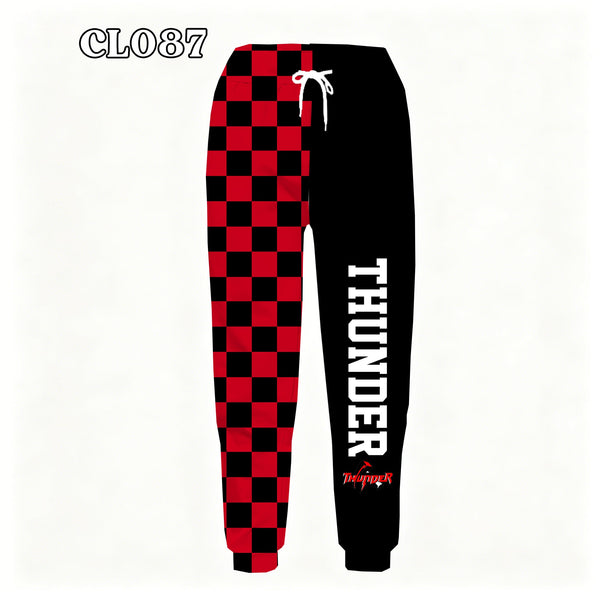 PREORDER Spiritwear Checkered Split Leg Bottom - THUNDER