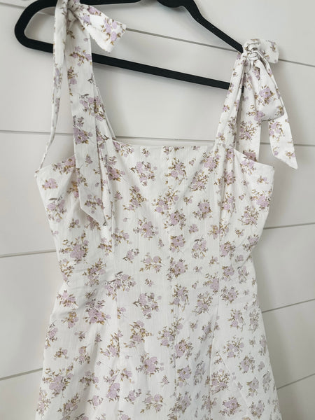 Luella Floral Tie Strap Romper