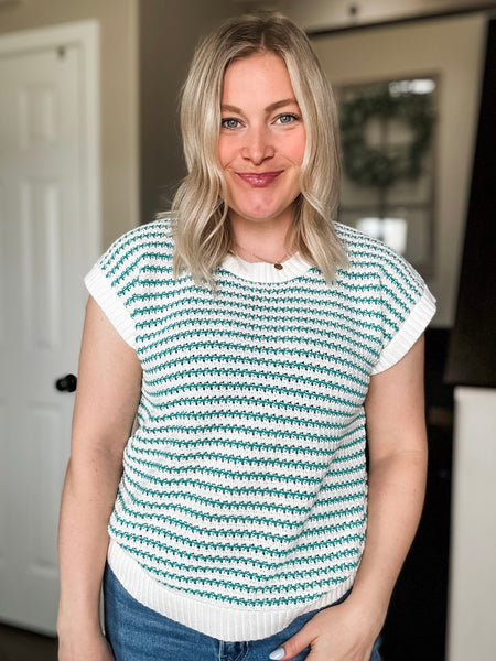 PREORDER Catalina Stripe Sweater Top