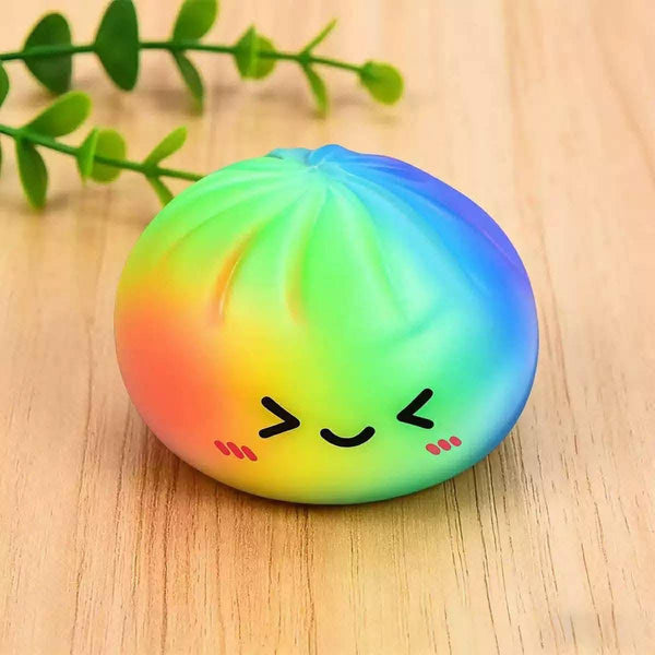 PREORDER Squishy Dumpling Buns - Rainbow
