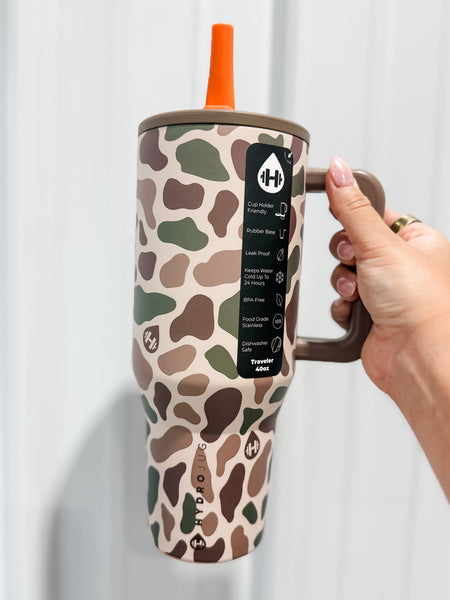 HydroJug 40 oz Traveler Tumbler - Duck Camo