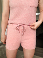 Waffle Tank Top Set
