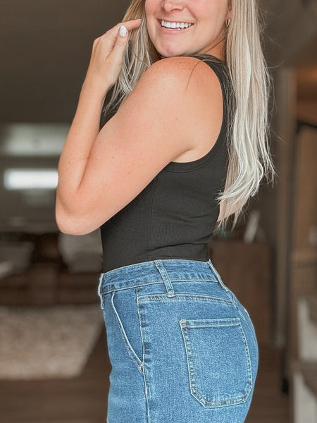 Delaney Ribbed Bodysuit