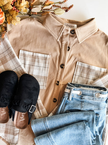 PREORDER Everwood Plaid Shacket