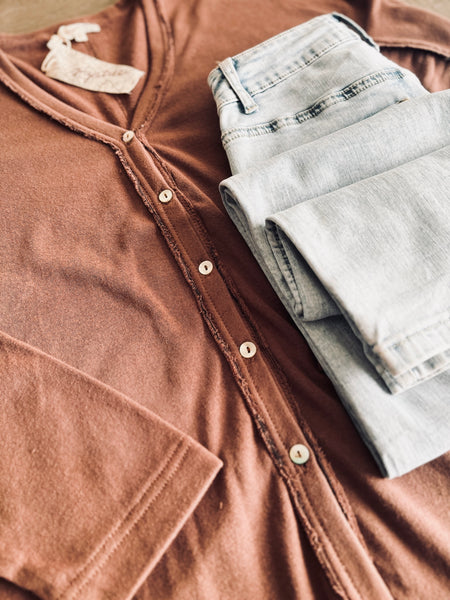 Brenna V Neck Cardigan