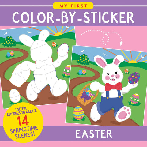 Easter Color By Sticker Book