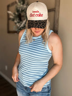 Hallee Striped Tank - SIZE MEDIUM