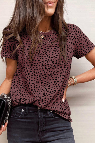 Cheetah Girl Short Sleeve Top