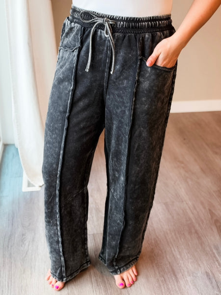 PREORDER Finnleigh Acid Wash Lounge Pant