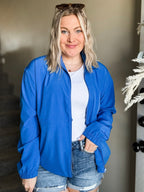 Navyn Cinch Peplum Jacket