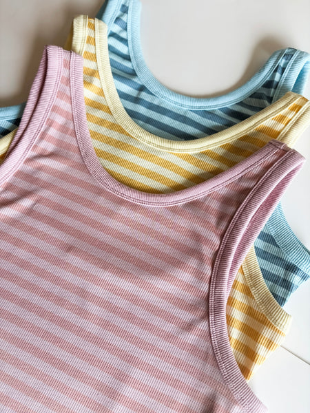 PREORDER Hallee Striped Tank
