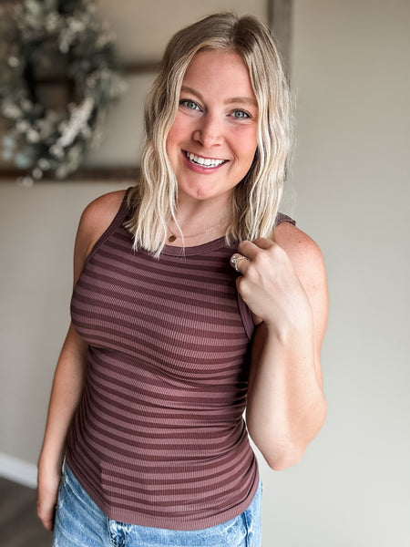 Vada Reversible Tank - French Roast