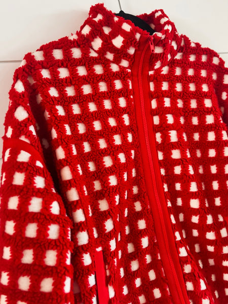 PREORDER Malli Plaid Sherpa Jacket