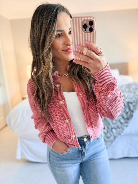 All Seasons Washed Cardigan
