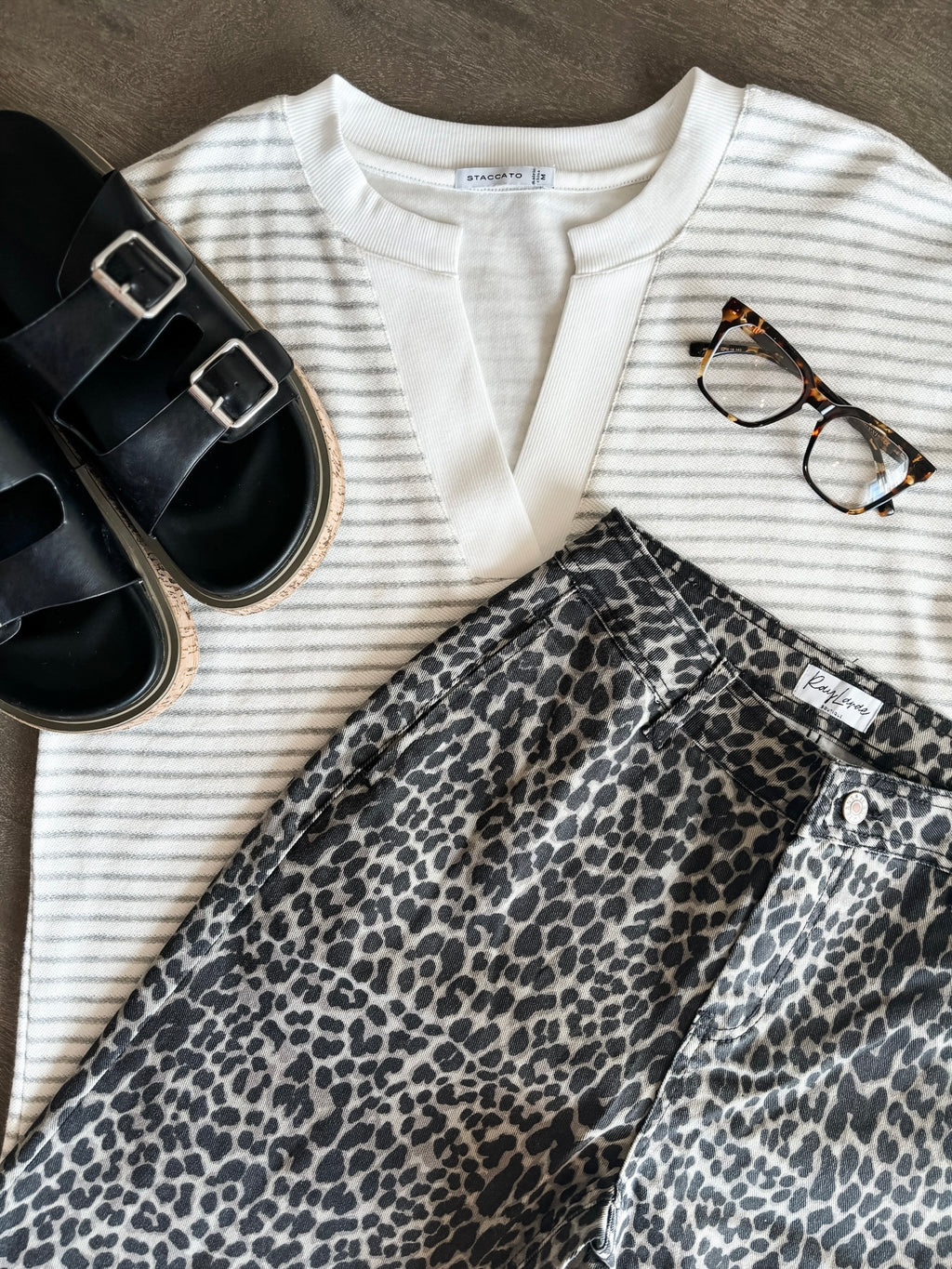Jennalee Stripe Top