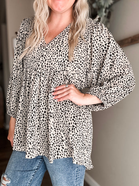 Raina Babydoll Top