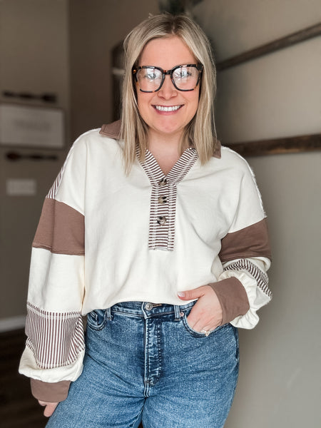 Waverly Colorblock Top