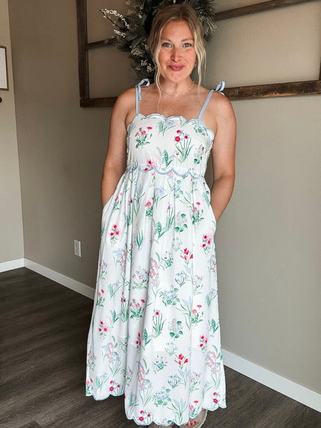 PREORDER Wisteria Lane Floral Dress