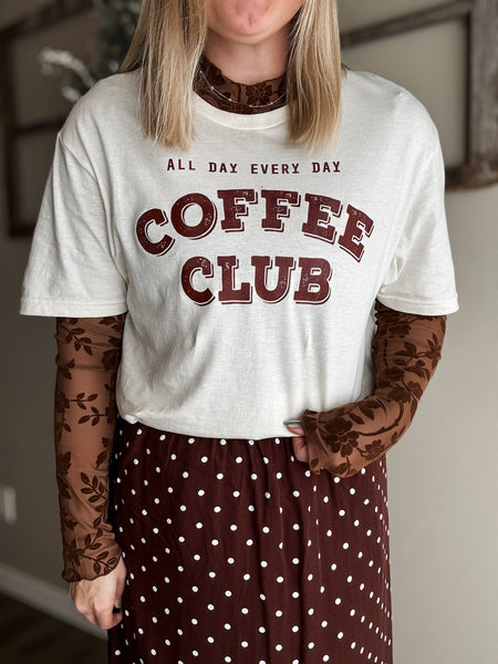 Coffee & Jesus Lovers Graphic Tees