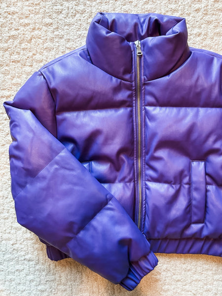 Violetta Puffer Bomber Jacket