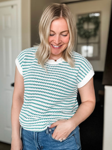 PREORDER Catalina Stripe Sweater Top