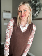 Wells Tunic Sweater Vest - SIZE MEDIUM