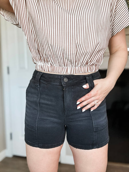 Bennett Utility Pocket Denim Shorts