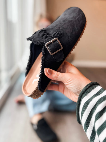 Braided Clog - Black