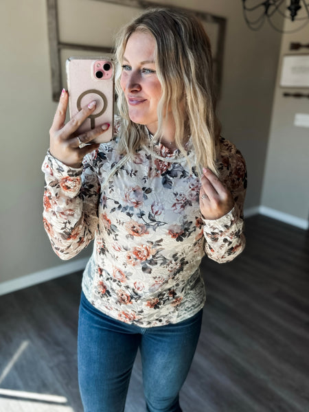 Rue Floral Lace Top