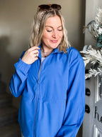 Navyn Cinch Peplum Jacket
