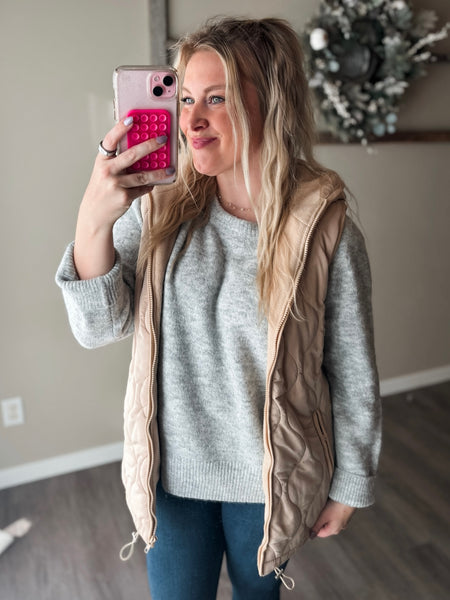 Aveline Quilted Vest