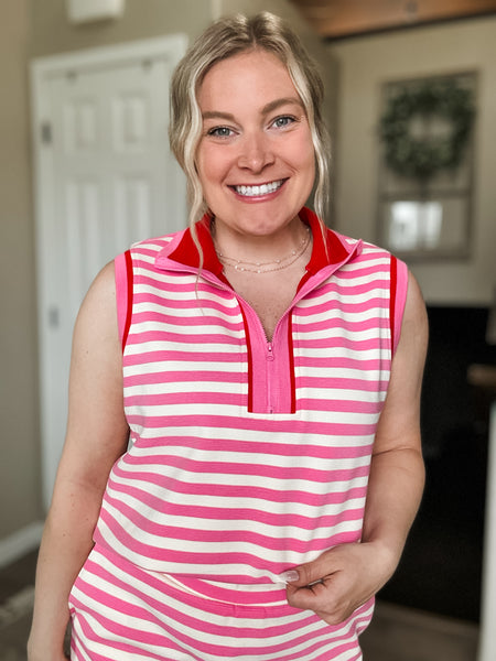 PREORDER First Serve Stripe Skort Set