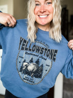 Yellowstone Buffalo Graphic Sweatshirt