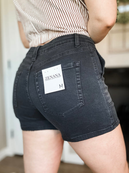 Bennett Utility Pocket Denim Shorts