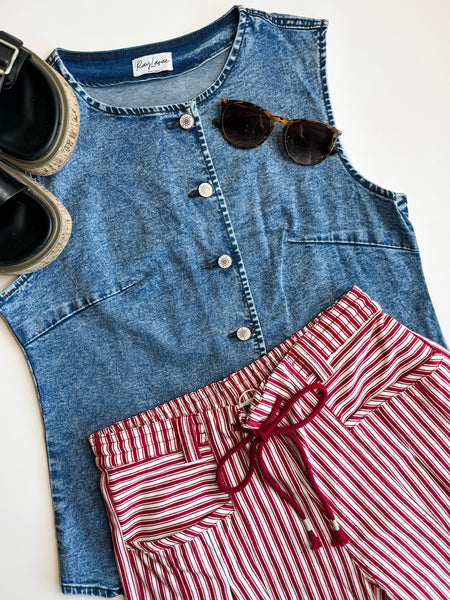 PREORDER McCoy Denim Vest
