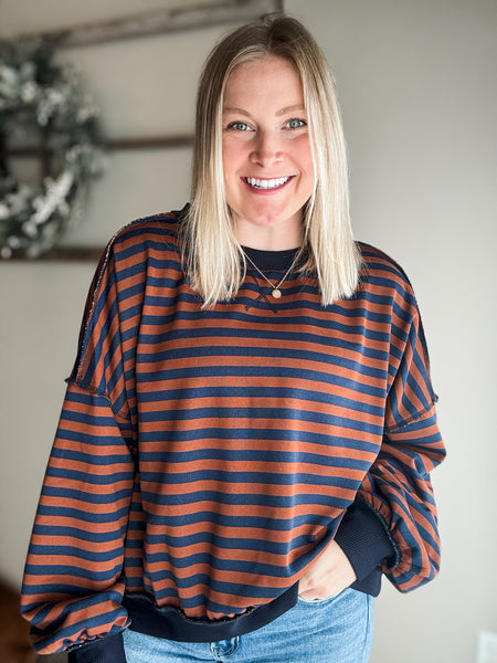 Hollan Stripe Pullover