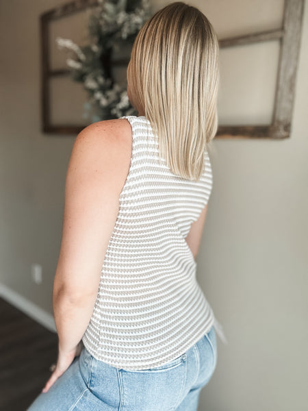 Caprielle Split Hem Tank