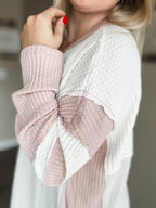 Effie Waffle Knit Top