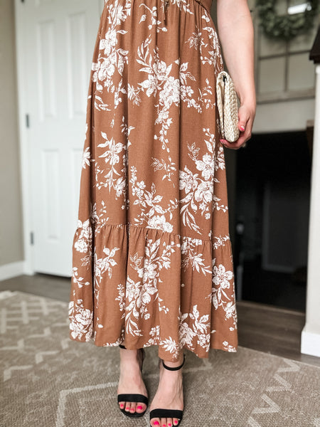 Sorrel Floral Midi Dress