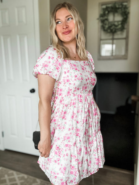 PREORDER Petal Promise Floral Ribbon Dress
