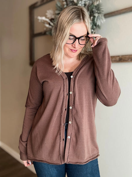 Brenna V Neck Cardigan